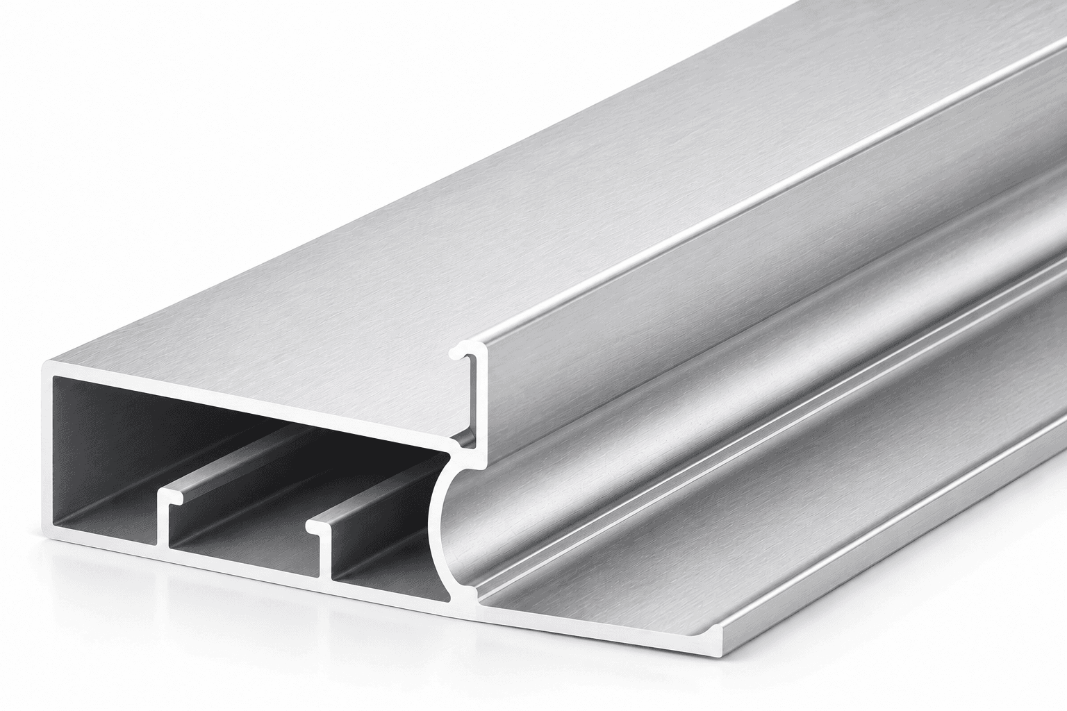 72mm Profile with Handle (5mm) - Aluminium Color