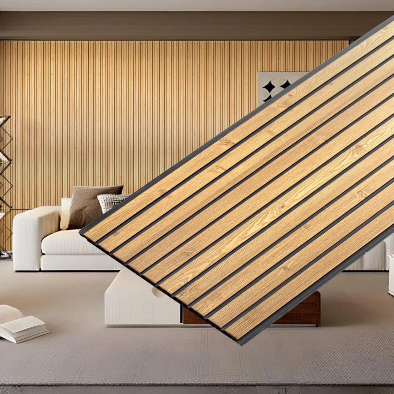 PVC 3D Fluted MDF Board