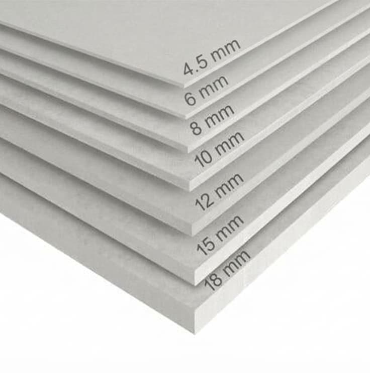 10mm Shera Boards Uncoloured