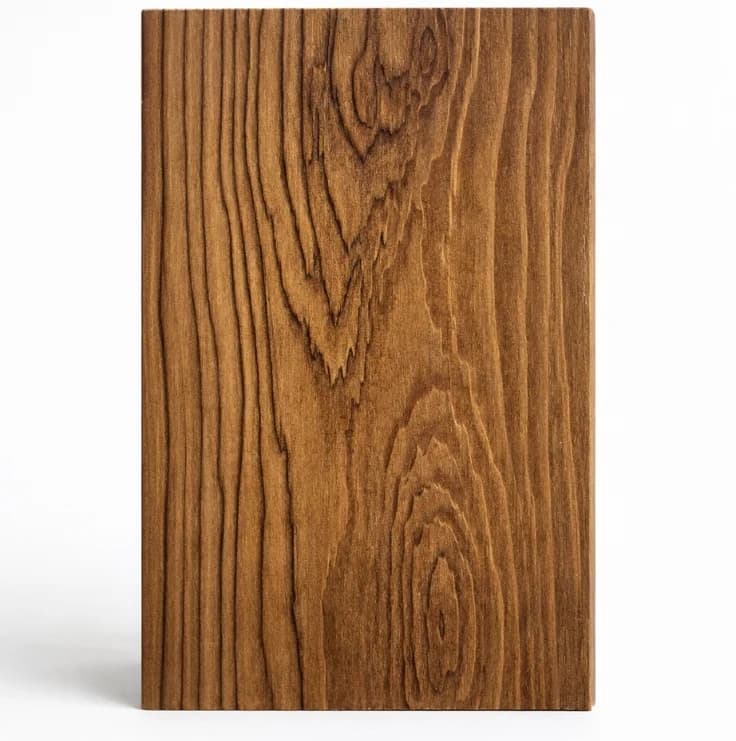 8mm Walnut Color Shera Teak Planks - Pre-Coloured