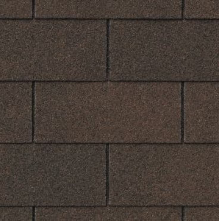 Cedar Brown Shade Saint Gobain - XT 25 3 TAB Roofing Shingles (33.3 sq. ft.)