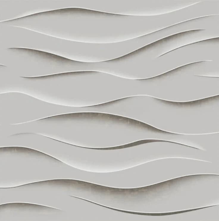 Vnext 4mm Wave Texture Designer Boards (2'x2')